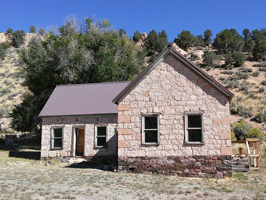Southernmost of the three main ranch buildings