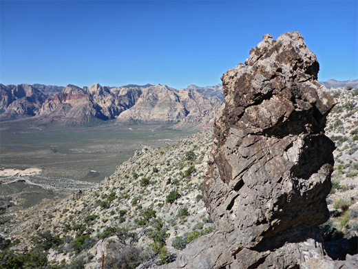 View south from the summit of Turtlehead Peak