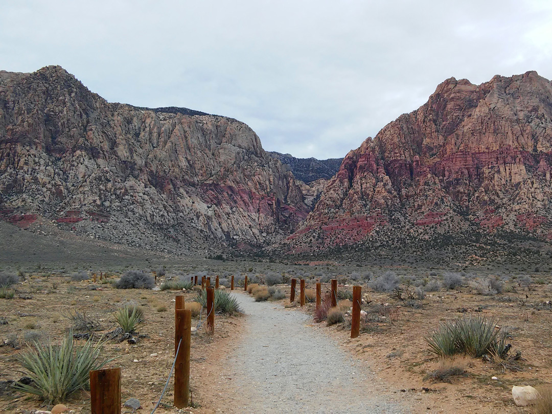 Near the start of the trail