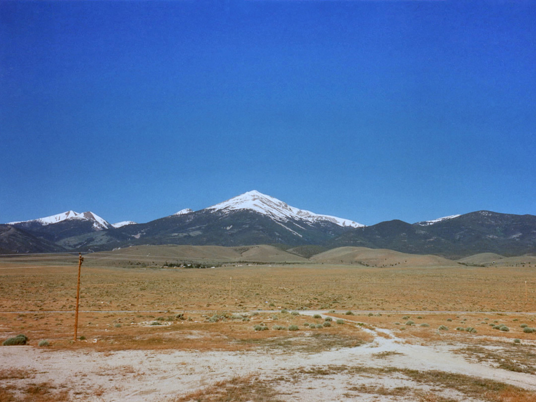 View of the mountains from Snake Valley
