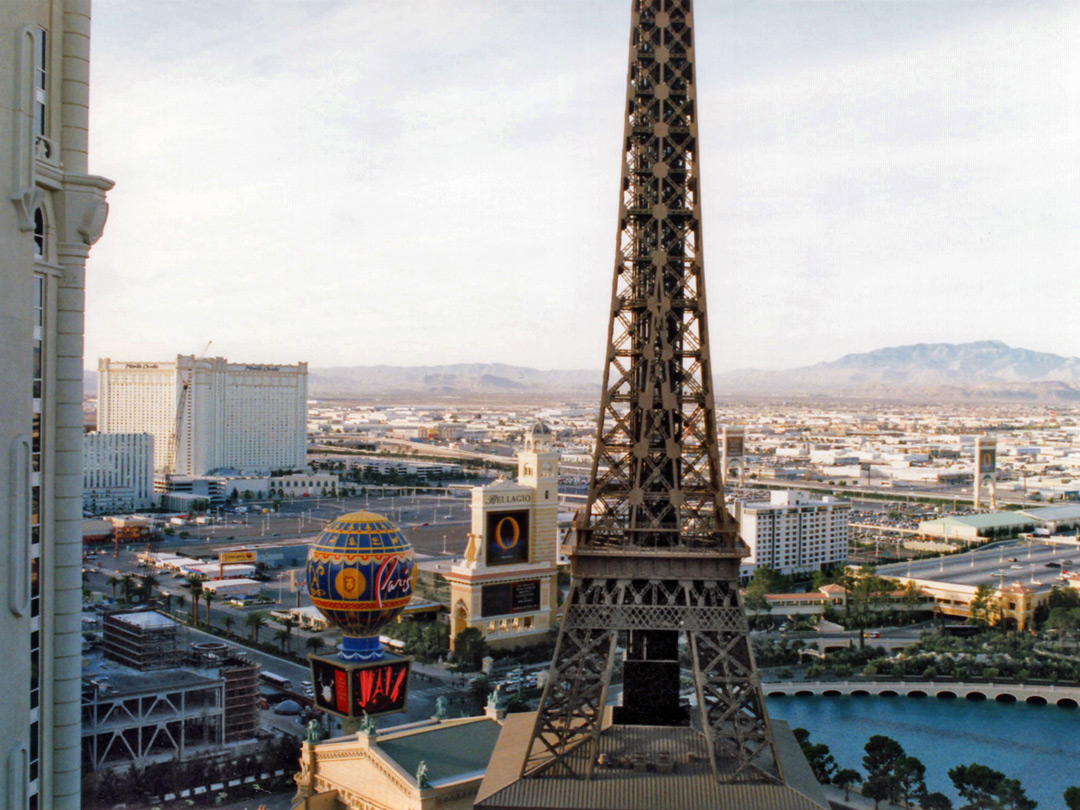 Paris Las Vegas, seen from Bally's