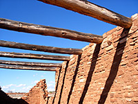 Abó - roof timbers