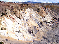 Strata in the anticline
