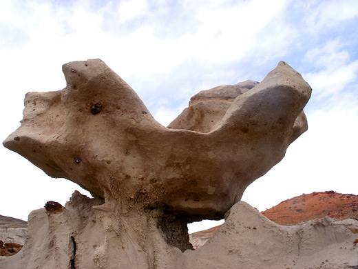 Bowl-shaped formation
