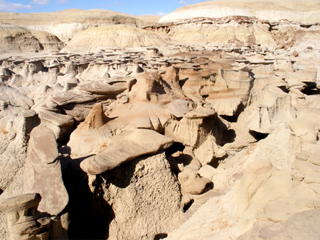 Photographs of The Bisti Badlands