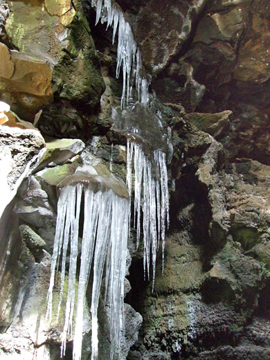Icicles, Four Windows Cave
