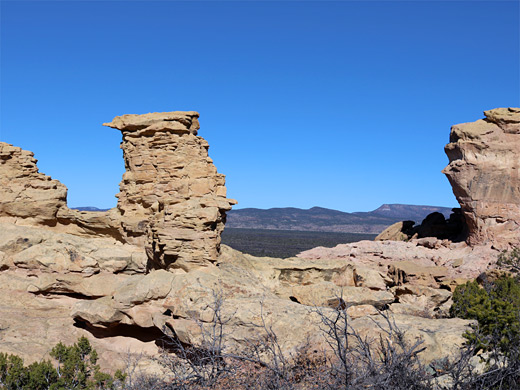Hoodoo at the Sandstone Bluffs