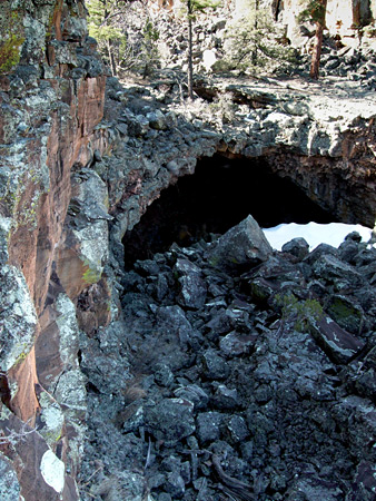Lava cliff