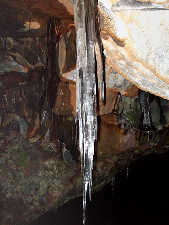 Long icicle