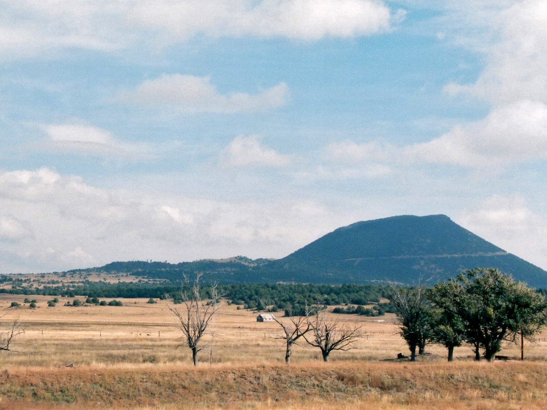 Capulin Volcano from the south