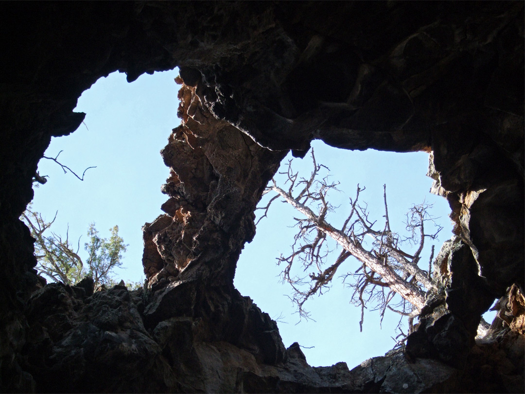 Openings in Four Windows Cave