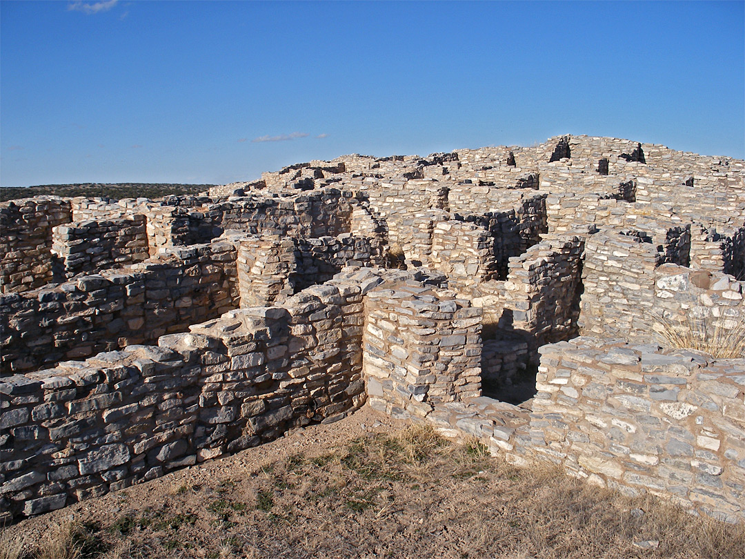 Gran Quivira - pueblo walls