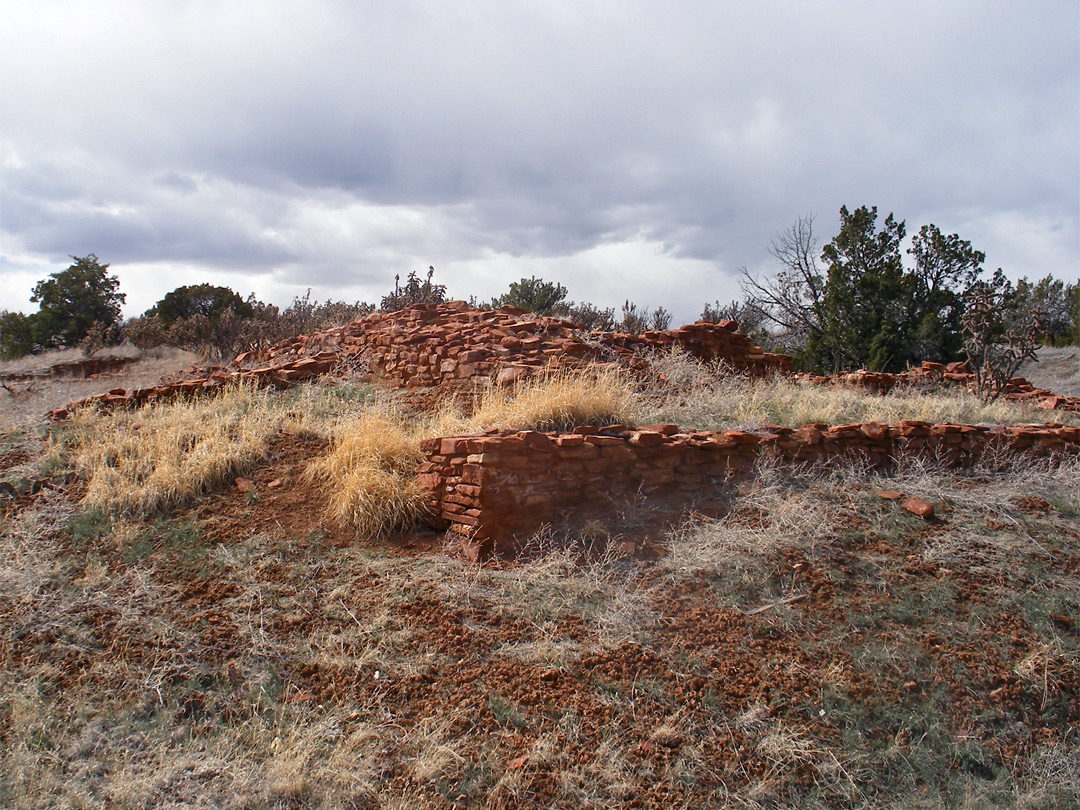Unexcavated site at Quarai