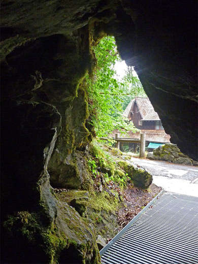 Entrance to the Oregon Caves