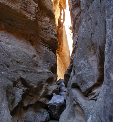 The deepest narrows of Buckwater Draw