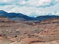 Navajo sandstone slickrock