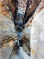 The lower narrows of Music Canyon