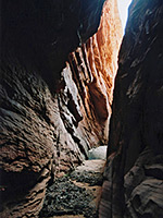 Upper side canyon