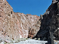 Entrance to the canyon
