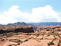 Sandstone plateau near Glen Canyon