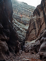 Deep section of the canyon
