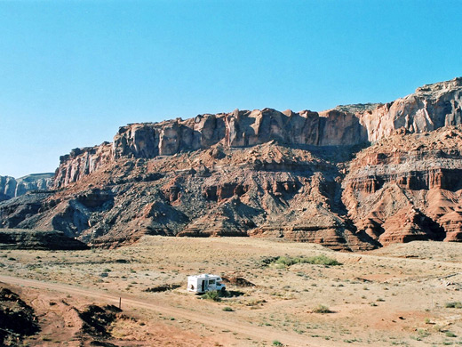 Campsite at Hidden Splendor Mine