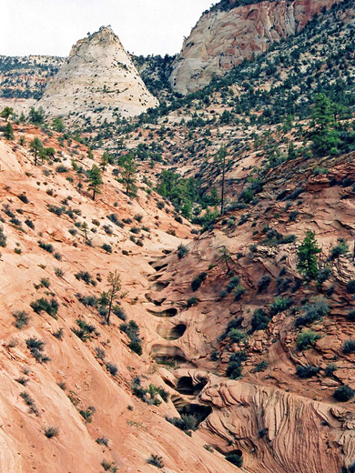 Potholes in upper Misery Canyon