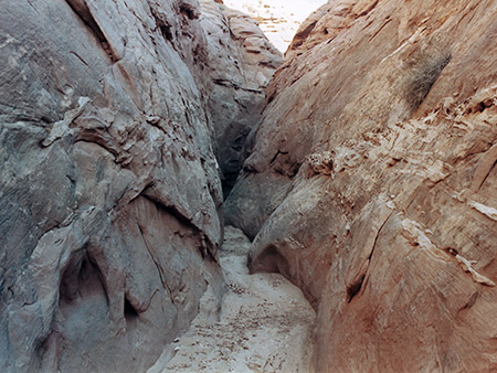 A shallow passageway, Blarney Canyon