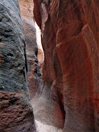 Curvy passage in Red Hollow