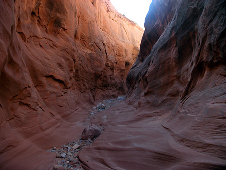 Rocky passageway
