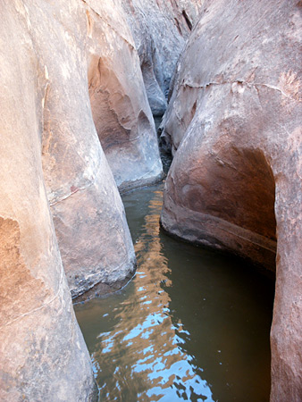 Smooth canyon walls