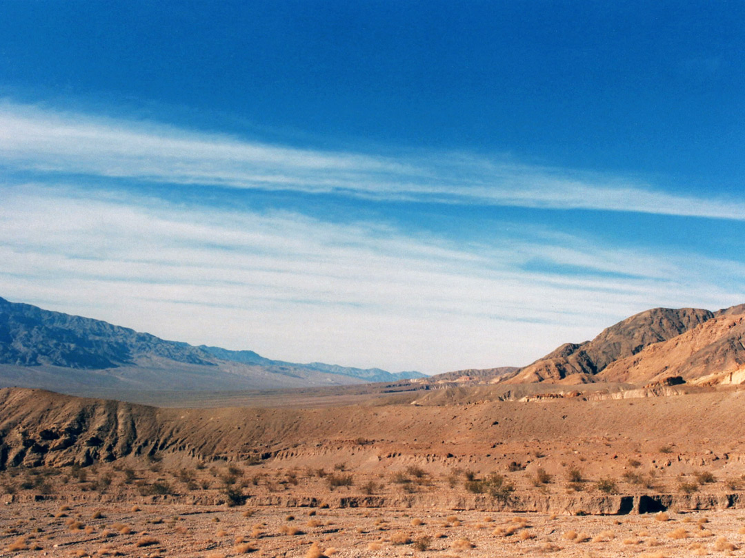 Death Valley, near the canyon