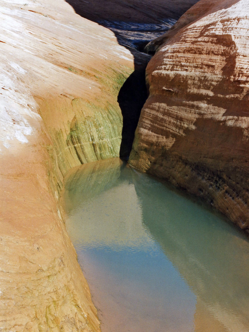 Tributary canyon pool