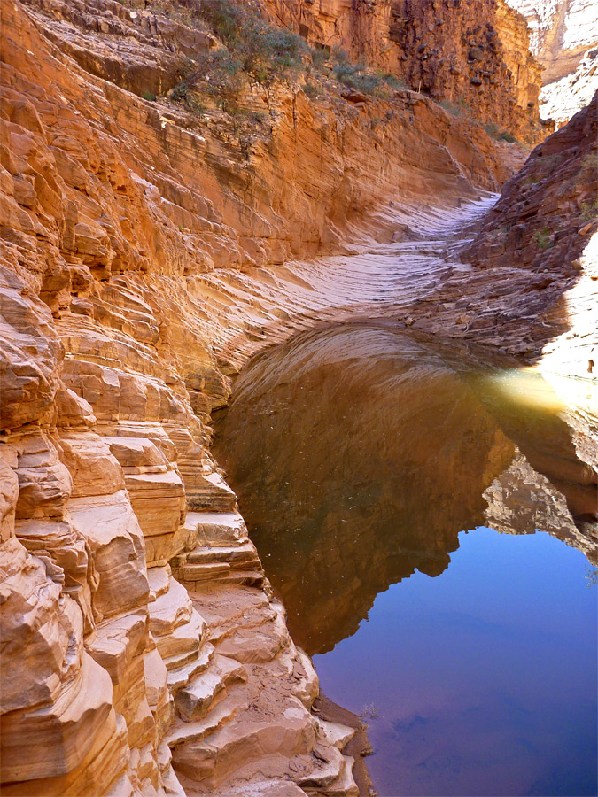 Reflective pool