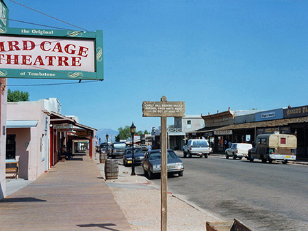 Photographs of Tombstone