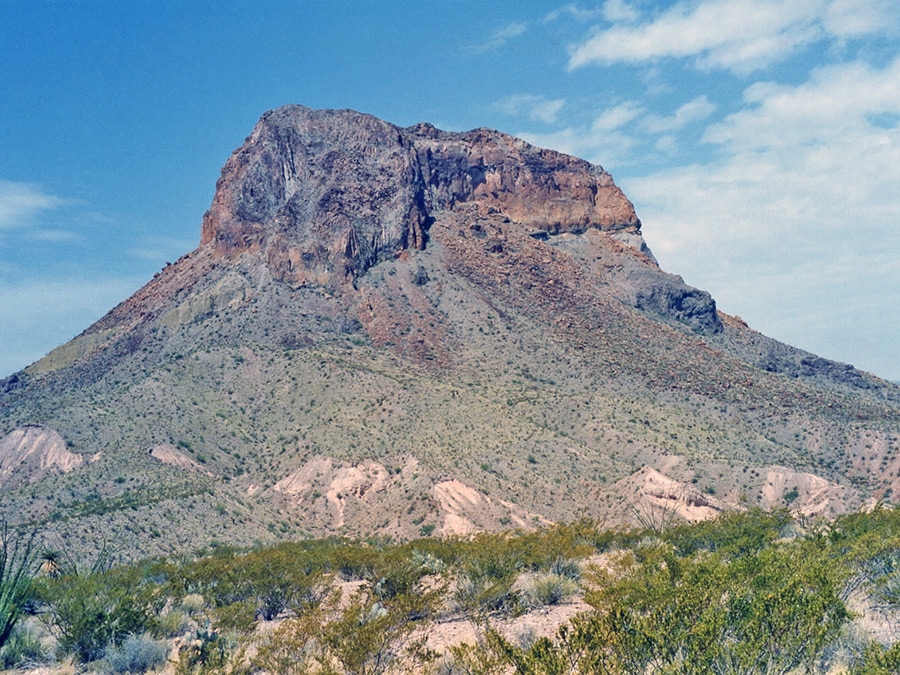 Approaching Big Bend National Park