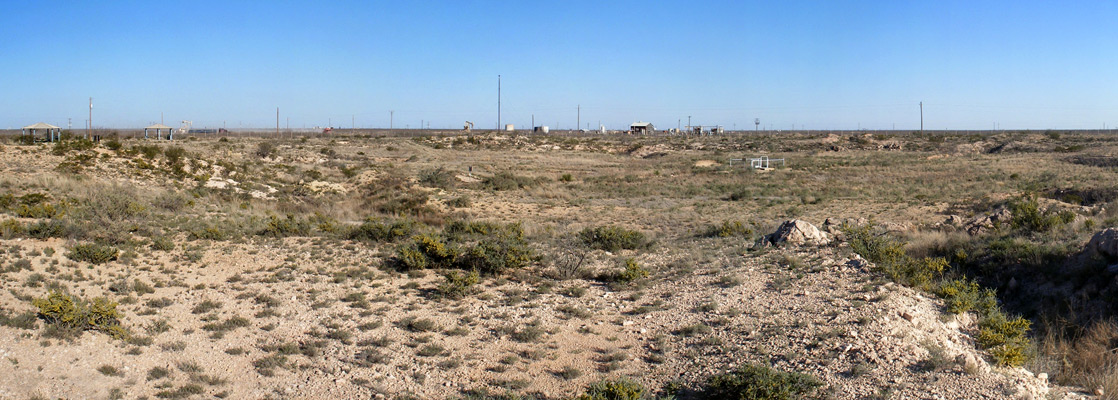 Panorama of the Odessa Meteor Crater