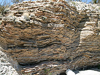 Thin rock layers