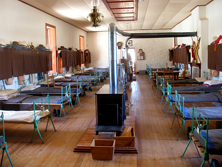 Enlisted men's barracks