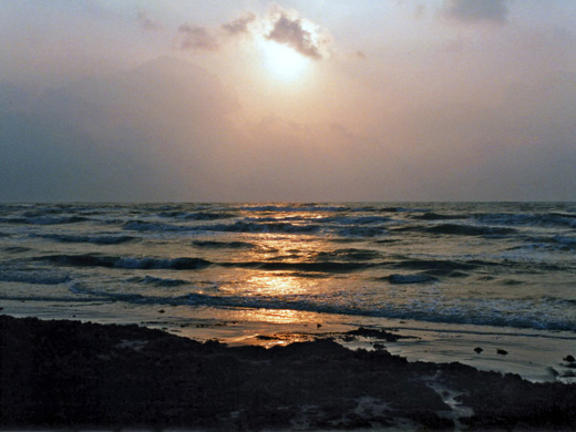 Sunrise over Padre Island