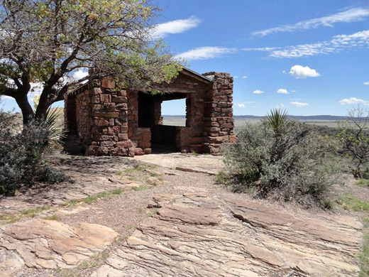 CCC overlook shelter
