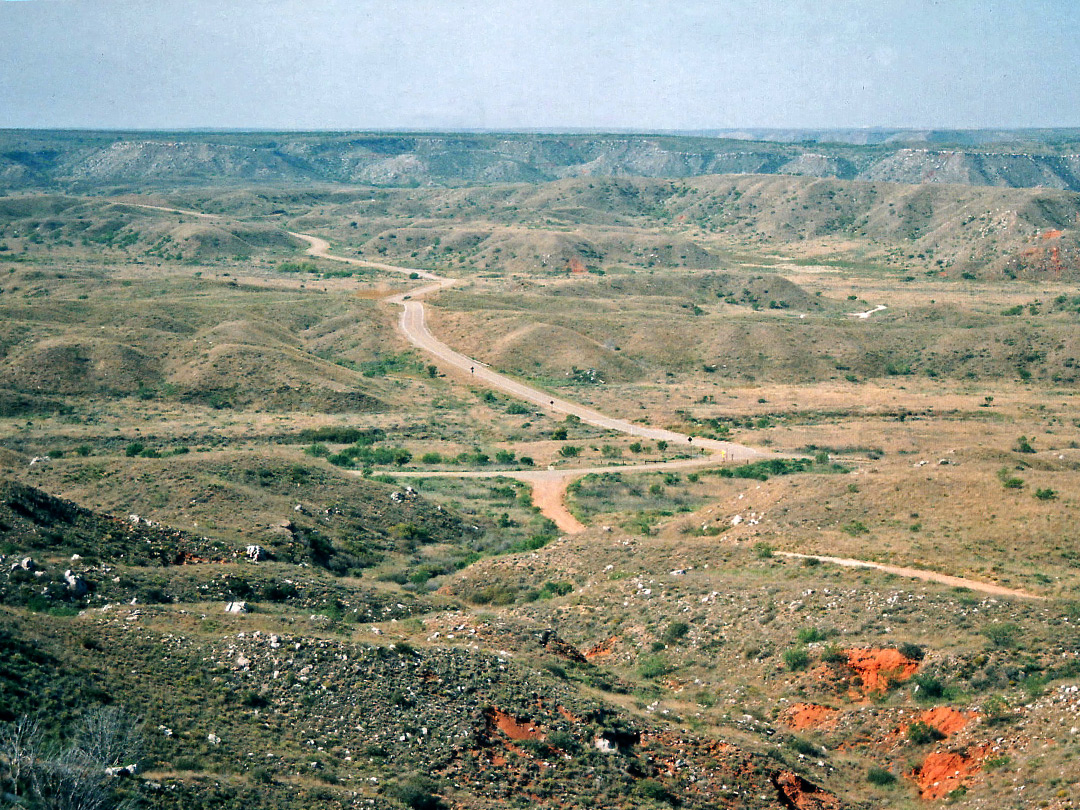 Road from the visitor center