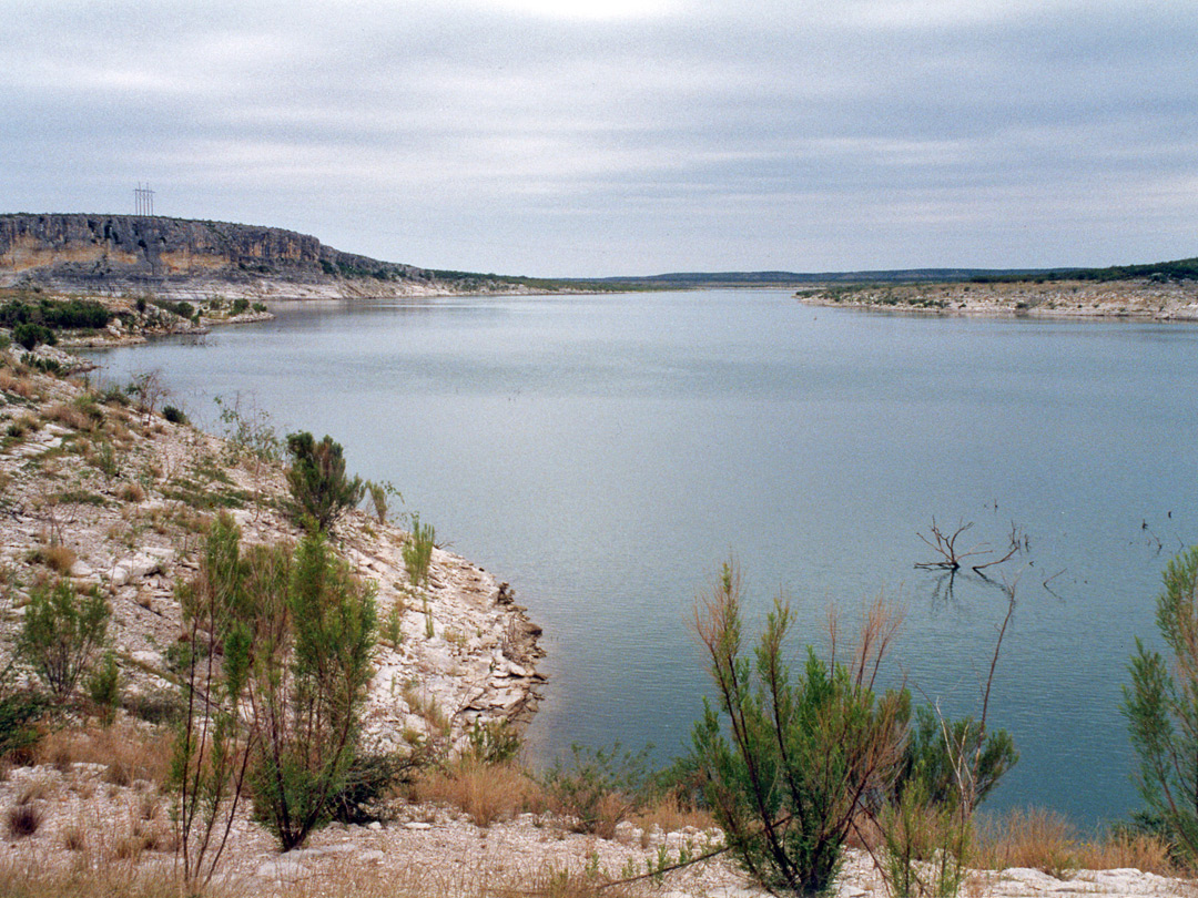 The lake, near Rough Canyon