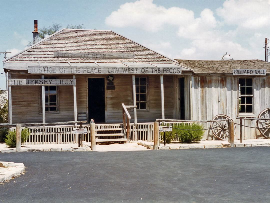 Roy Bean's saloon