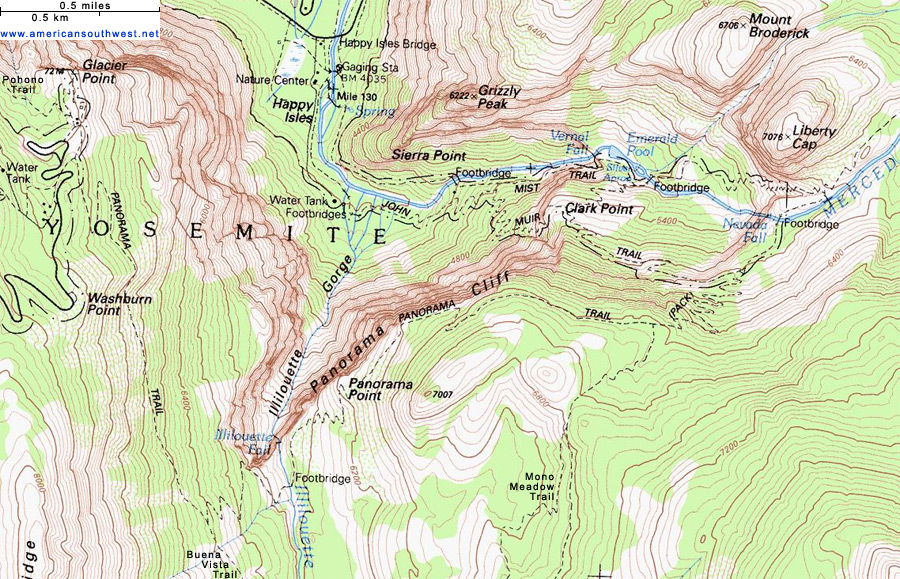 Map of the Panorama Trail
