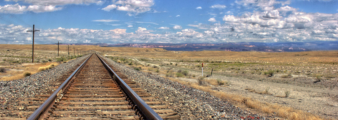 Union Pacific Railroad, west of Cisco