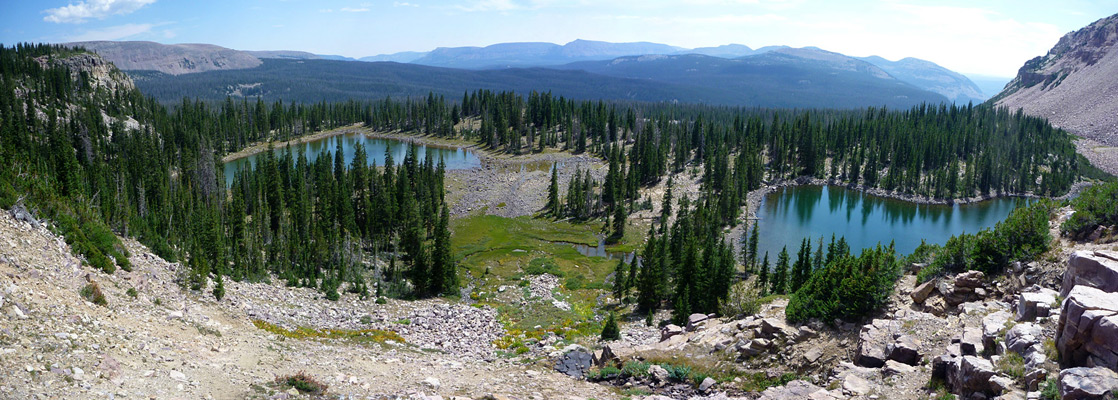 Morat Lakes, Naturalist Basin