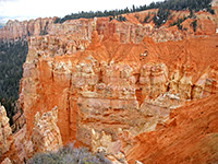 Cliffs beside Agua Canyon