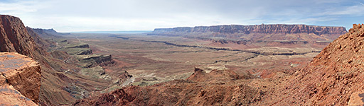 The Vermilion Cliffs, from Echo Pass
