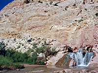 Waterfall on the Fremont River